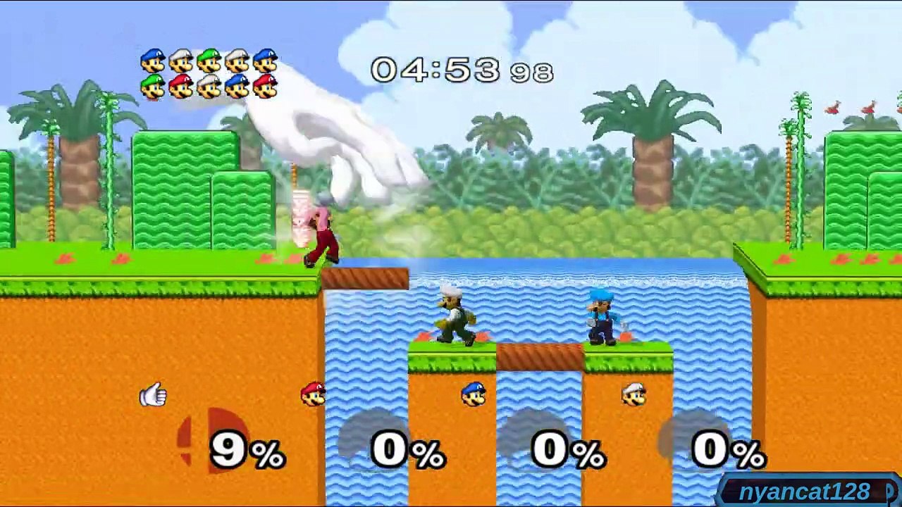 Super Smash Bros. Melee- Classic Mode as Crazy Hand