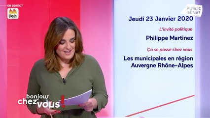Invité : Philippe Martinez - Bonjour chez vous ! (23/01/2020)