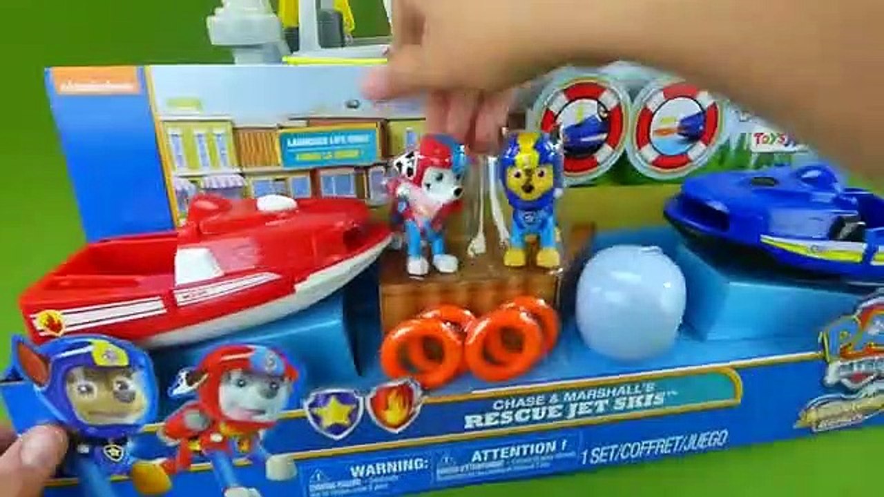 paw patrol rescue jet skis