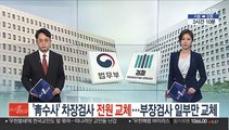 '靑수사' 차장검사 전원 교체…부장검사 일부만 교체