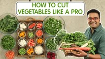 How to Cut Vegetables Like A Pro | Healthy Winter Vegetables | Carrot | Radish | Spinach | Beetroot
