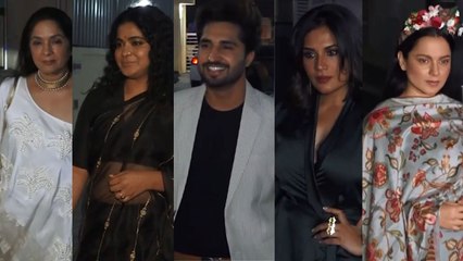 Kangana Ranaut, Neena Gupta, Ashwini Iyer Tiwari And other celebs attend the screening of Panga Part 1