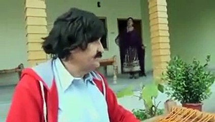 Pashto Drama Funny Scene - Ismail Shahid - Adam Neshta Bovi Shta - ادم نشتہ بوی شتہ