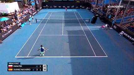 Swiatek - Suarez Navarro : le résumé