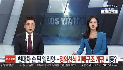 현대차 손 턴 엘리엇…정의선식 지배구조 개편 시동?
