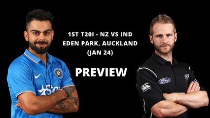 PREVIEW, 1st T20I - India vs. New Zealand at Auckland