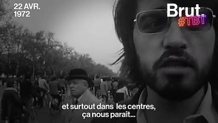 "Les voitures, ça pue, ça tue" : quand les cyclistes manifestaient à Paris il y a 50 ans