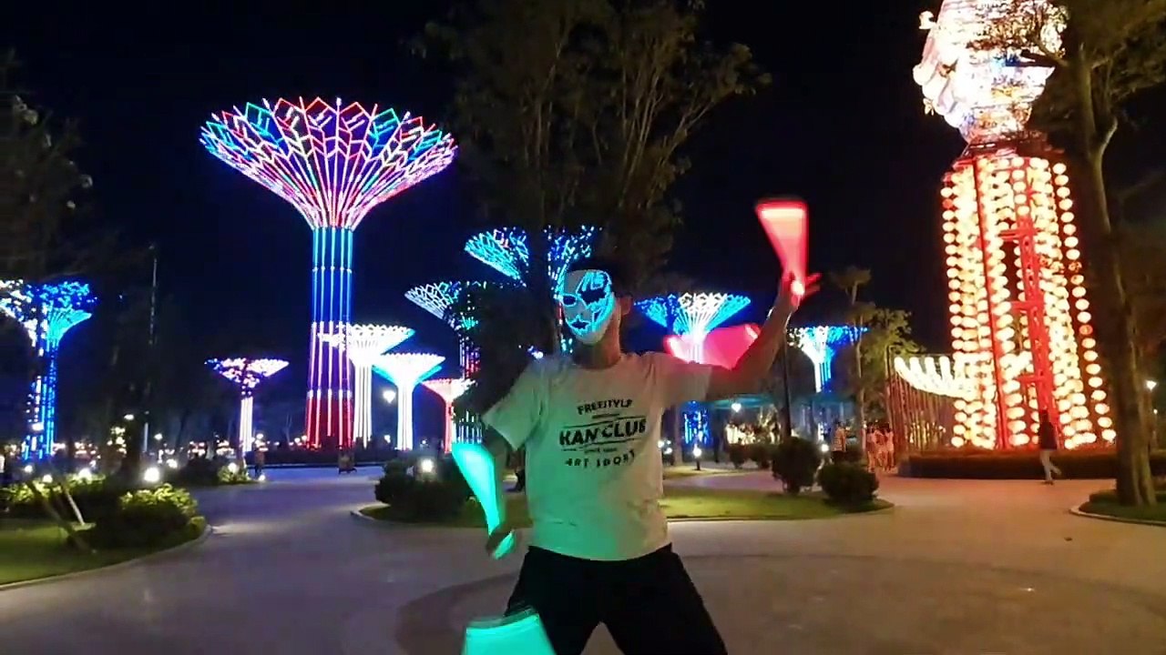 #Nunchaku kid at #Vinhomes center grand park. Xuân canh Tý 2020. Côn nhị khúc KANCLUB (PART 4)
