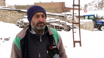 Buz tutan barajda kartpostallık görüntüler ortaya çıktı