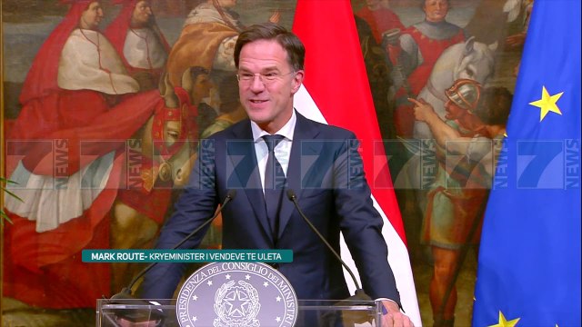 CONTE DHE RUTTE DISKUTOJNE NEGOCIATAT PER TIRANEN E SHKUPIN - News, Lajme - Kanali 7