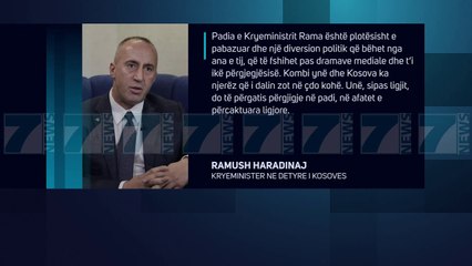 Download Video: RAMA E PADIT PER SHPIFJE, I PERGJIGJET HARADINAJ - News, Lajme - Kanali 7