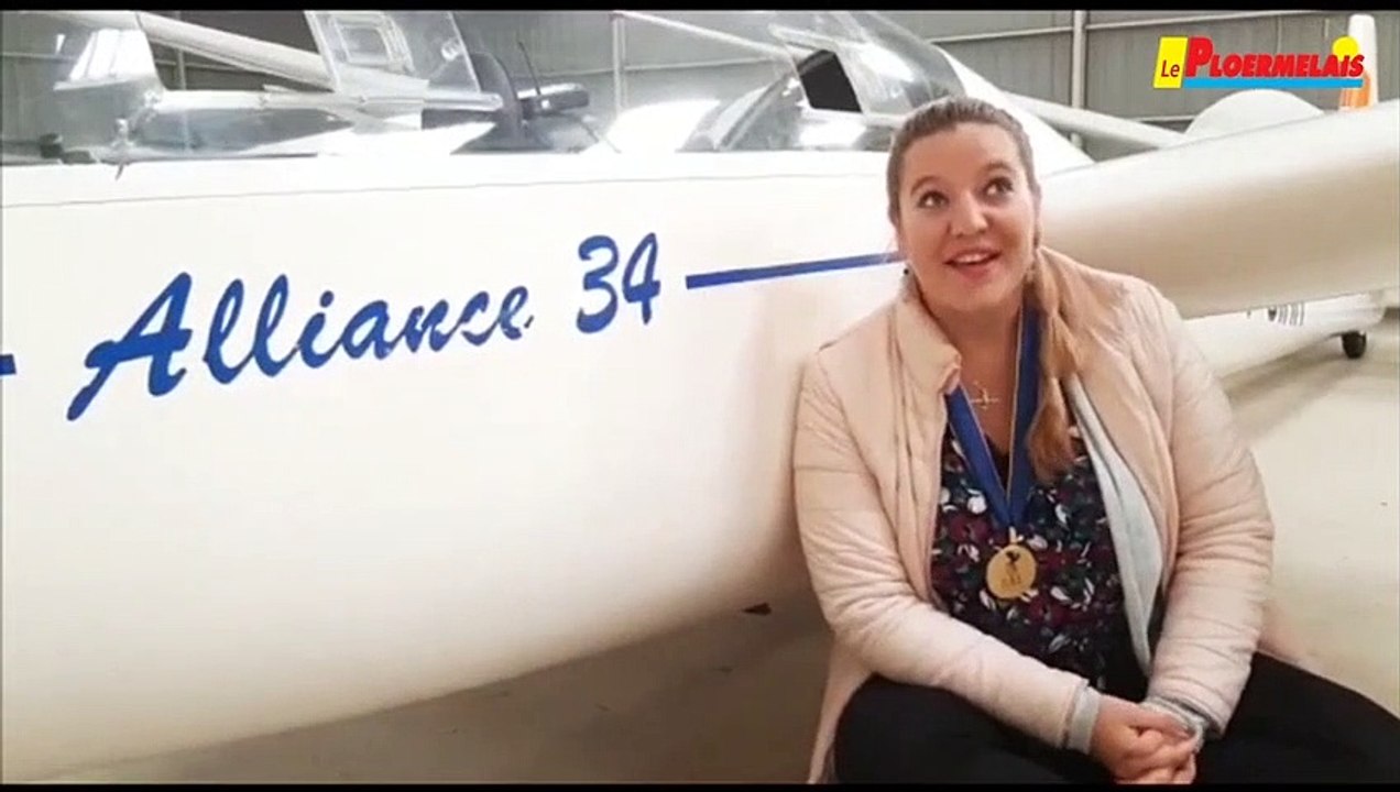 Mélanie Gadoulet, championne du monde de vol en planeur