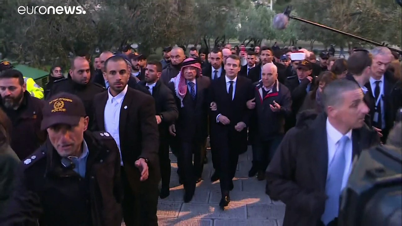 "we keep calm!" - macron wütend in jerusalem