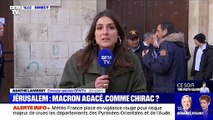 BFMTV : Une reporter annonce qu'Emmanuel Macron rencontrera Yasser Arafat, mort en 2004