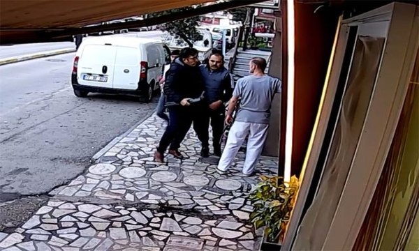 Pompalı dehşet kameralara anbean yansıdı