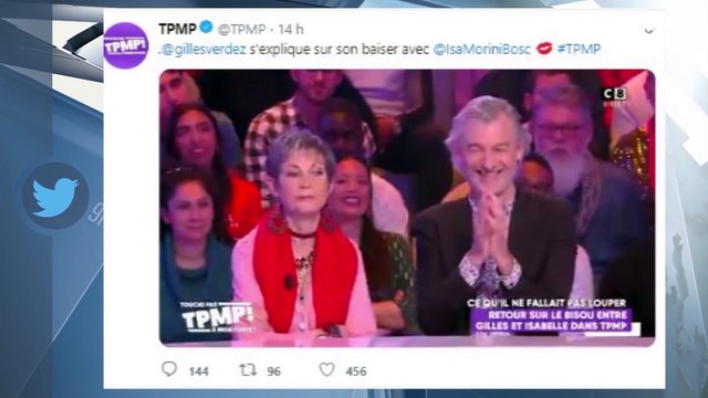 Gilles Verdez présente ses excuses à Fatou après son baiser langoureux avec Isabelle Morini-Bosc
