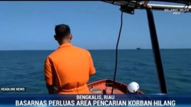 Area Pencarian Korban Kapal Tenggelam di Riau Diperluas hingga Perairan Malaysia