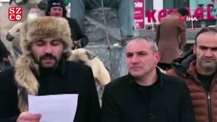 Kangal köpekli basın açıklaması