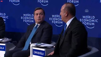 Bakan Çavuşoğlu, 50'nci Dünya Ekonomik Forumu'nda konuştu