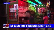 Bar na isang prostitution den sa Makati City, ni-raid