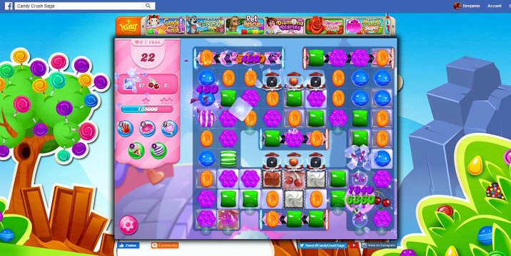 Candy Crush-Level 1844