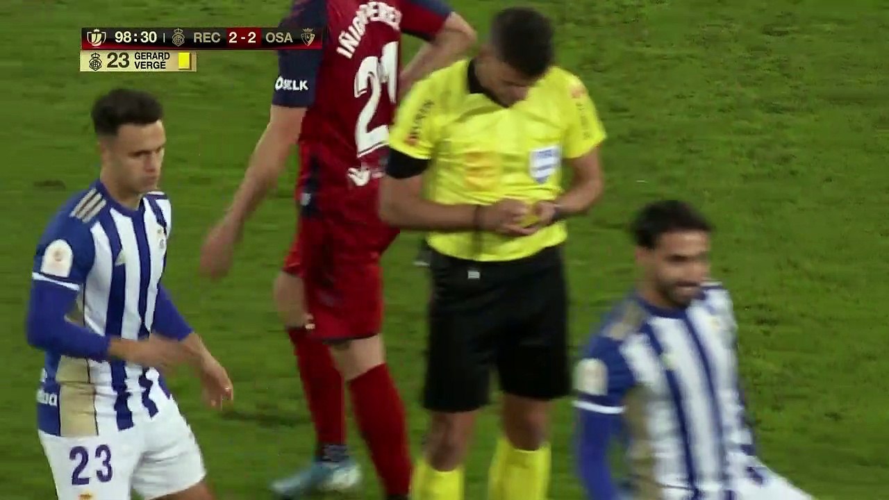 16º Copa Del Rey 2019/2020 Recreativo 2-C.At.Osasuna 3 Prorroga