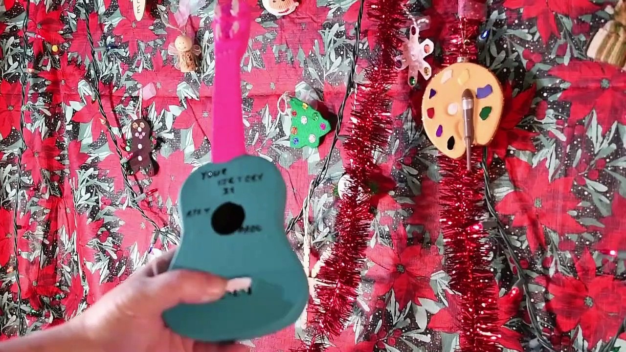 Gee-Tar Series 9 12 Days of Christmas Video One Art Creation Day