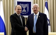 Putin, İsrail'de Başbakan Netanyahu ve Cumhurbaşkanı Rivlin ile görüştü