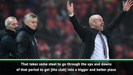 It's not easy! - Dyche offers support to Solskjaer