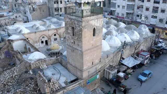 Suriye'deki El Bab Ulu Camisi yarın yeniden ibadete açılacak
