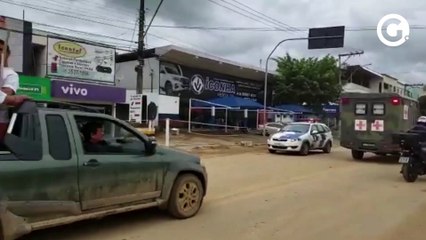 Tropa do Exército começa a chegar em Iconha