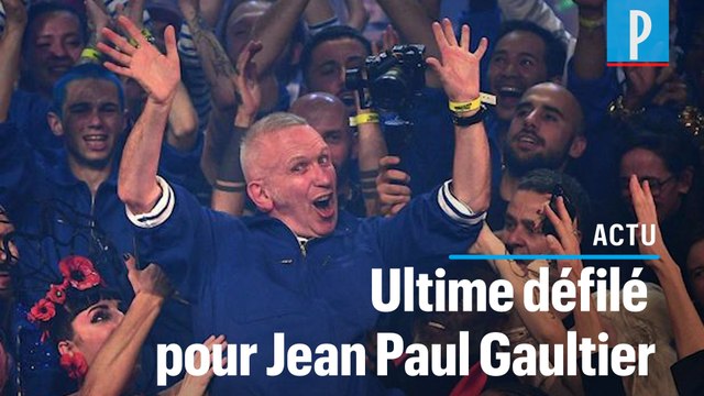 Le dernier défilé haute couture de Jean Paul Gaultier