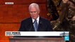 Pence says tide of anti-semitism fueling hate around the world must be confronted