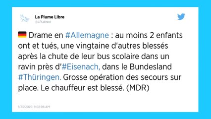 Allemagne. Deux enfants tués dans l’accident d’un car scolaire