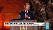 Remembering the Holocaust: French president Emmanuel Macron