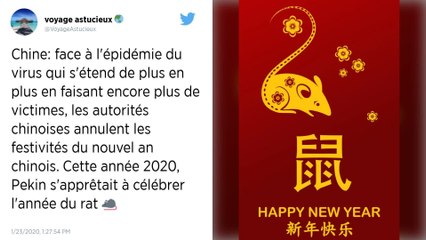 Virus en Chine. Pékin annule les festivités du Nouvel an chinois et ferme la Cité interdite
