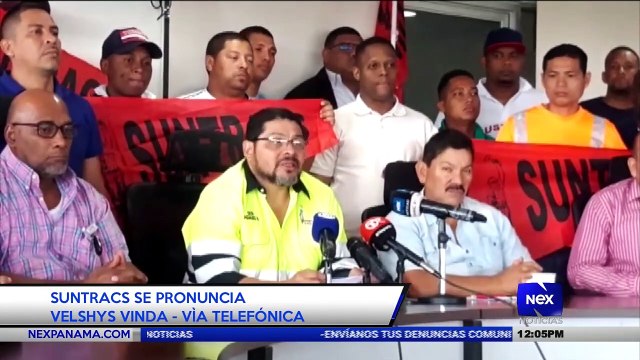 Suntracs se pronuncia por crisis - Nex Noticias