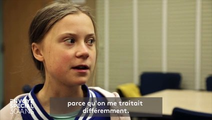"Ça m'a permis de me relever" : Greta Thunberg raconte dans "Envoyé spécial" comment son action pour le climat l'a aidée à sortir de la dépression