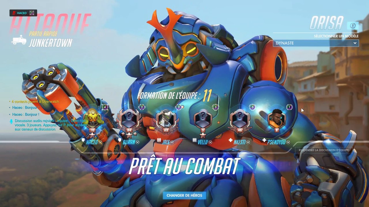 Partie d'overwatch #1 no micro