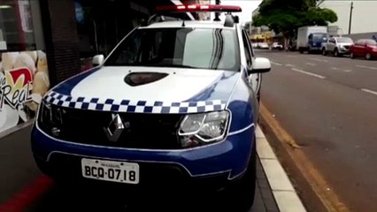 GM aborda homem que estaria causando transtornos em empresa, no Centro