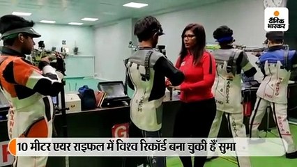 टोक्यो ओलंपिक के लिए ऐश्वर्य प्रताप को तराश रहीं सुमा शिरूर, 10 मीटर एयर राइफल में विश्व रिकॉर्ड बना चुकी हैं