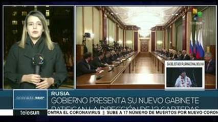 Presidente de Rusia presenta a su nuevo gabinete de ministros
