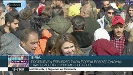 Sirios emprenden iniciativa para recuperar valor de la moneda nacional