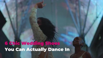 6 Chic Wedding Shoes You Can Actually Dance In