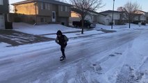 Ice Skating the Streets of Lincoln