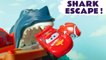 Hot Wheels Shark Escape with Disney Pixar Cars 3 Lightning McQueen vs Frozen 2 Queen Elsa and DC Comics Superheroes Batman in this Family Friendly Full Episode English