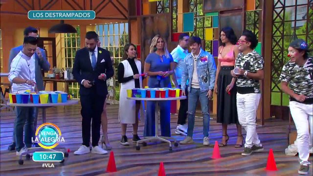 ¡Descubre cómo le fue a nuestros conductores con el reto de Los Destrampados! | Venga La Alegría