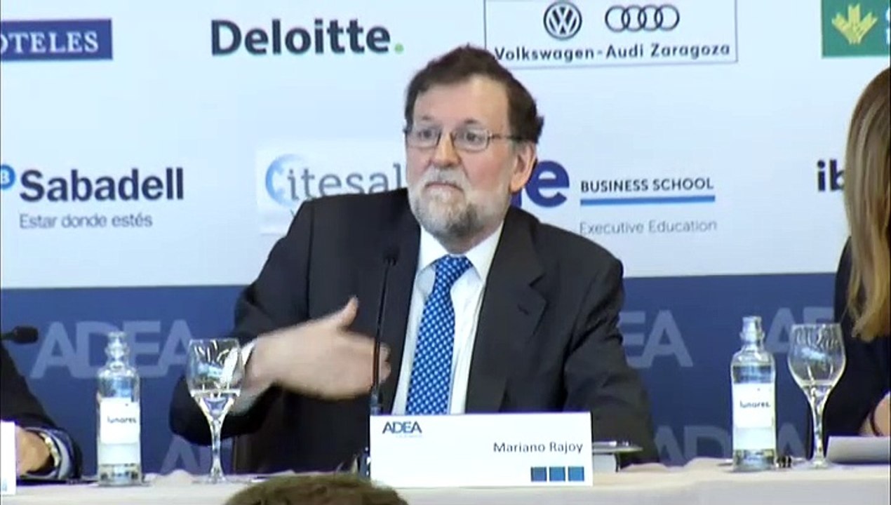 Rajoy, preguntado por la RFEF: "He venido aquí a hablar de mi libro"