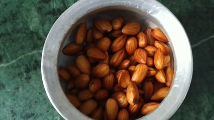 How to make #Almond milk at home with 2 ingredients 