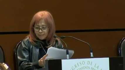 Rosario Piedra se niega a responder cuestionamientos sobre migrantes